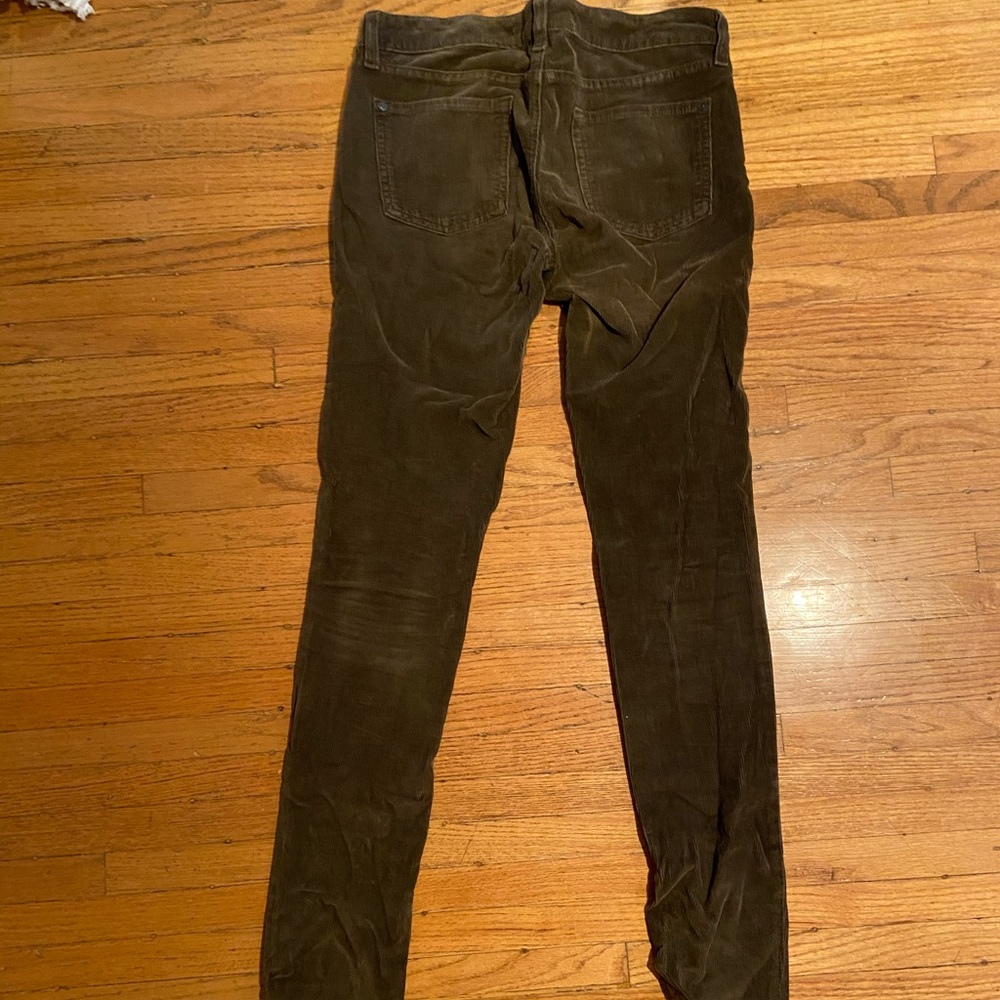 Vince olive green cords